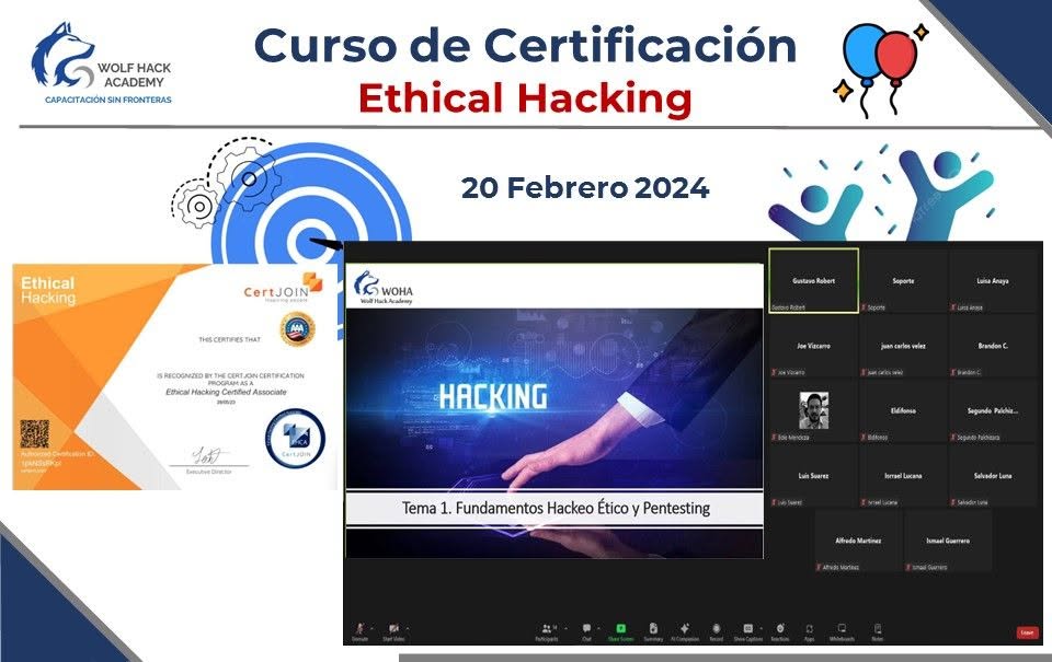 Evidencia visual de Ethical Hacking